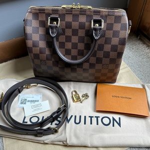 Louis Vuitton Speedy Bandoulliere 25 Damier Ebene